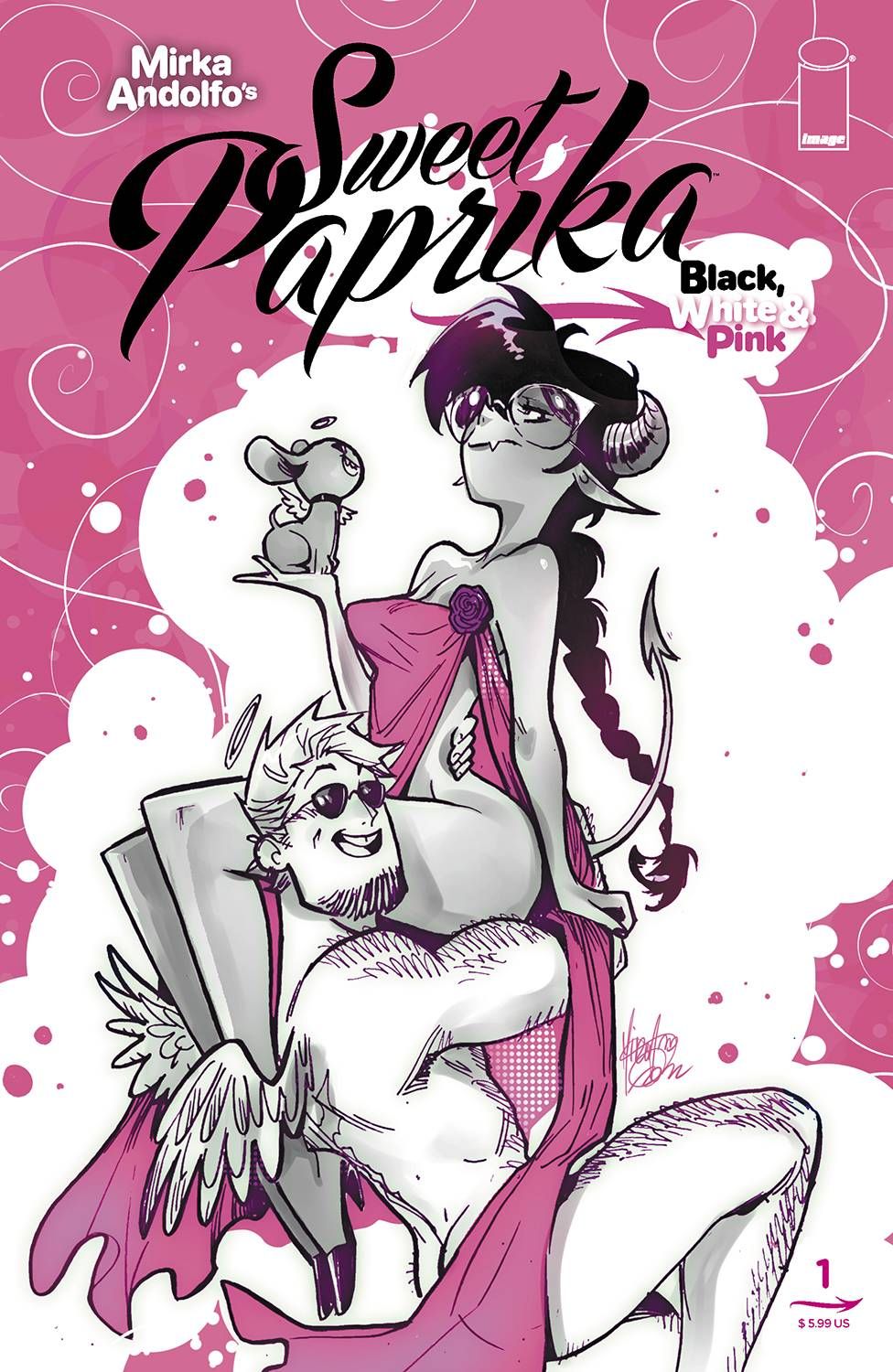 Mirka Andolfo's Sweet Paprika: Black, White, & Pink #1 Comic