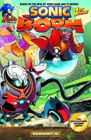 Sonic Boom #1 (Here Comes The Boom Pt 3 Var Cover)
