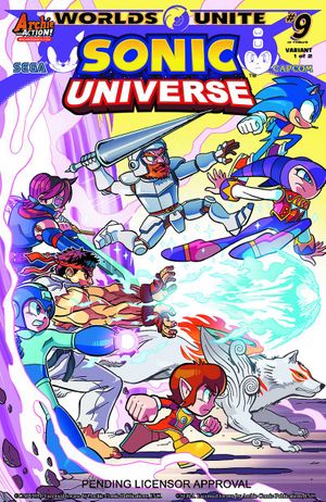 Sonic Universe #78 (Jamal Peppers Variant Cover)