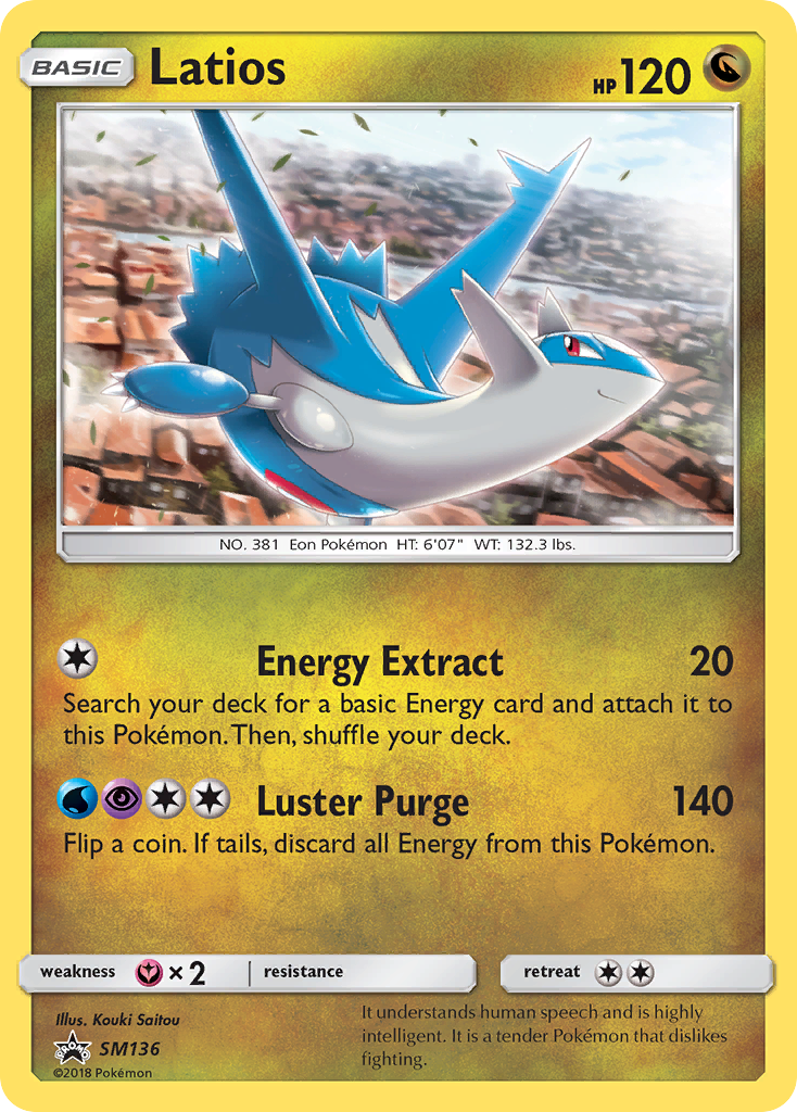 Latios (SM136) - SM Black Star Promos Pokémon Card