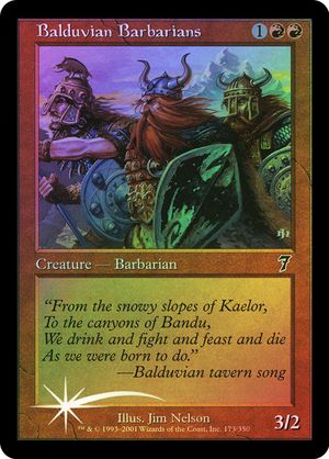 Balduvian Barbarians (7th Edition - Foil)