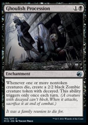 Ghoulish Procession (Innistrad: Midnight Hunt)