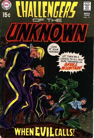 Challengers of the Unknown #71 Comic