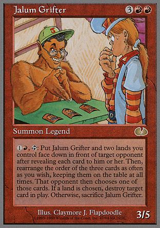 Jalum Grifter (Unglued) Trading Card