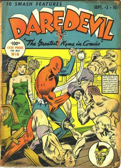 Daredevil Comics #3 Comic