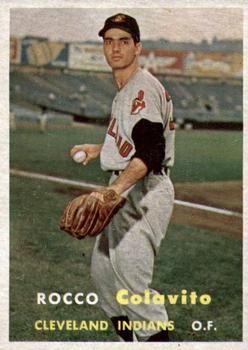 Rocco Colavito 1957 Topps #212 Sports Card
