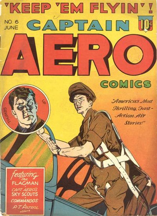Captain Aero Comics #6