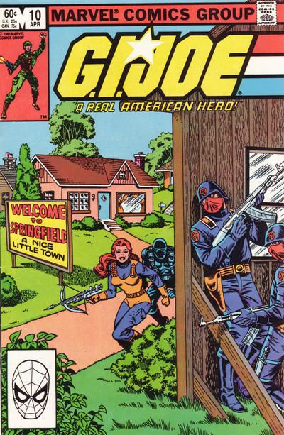 G.I. Joe, A Real American Hero #10 Comic