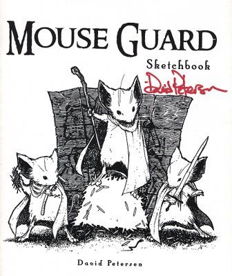 Mouse Guard Sketchbook #1 Comic