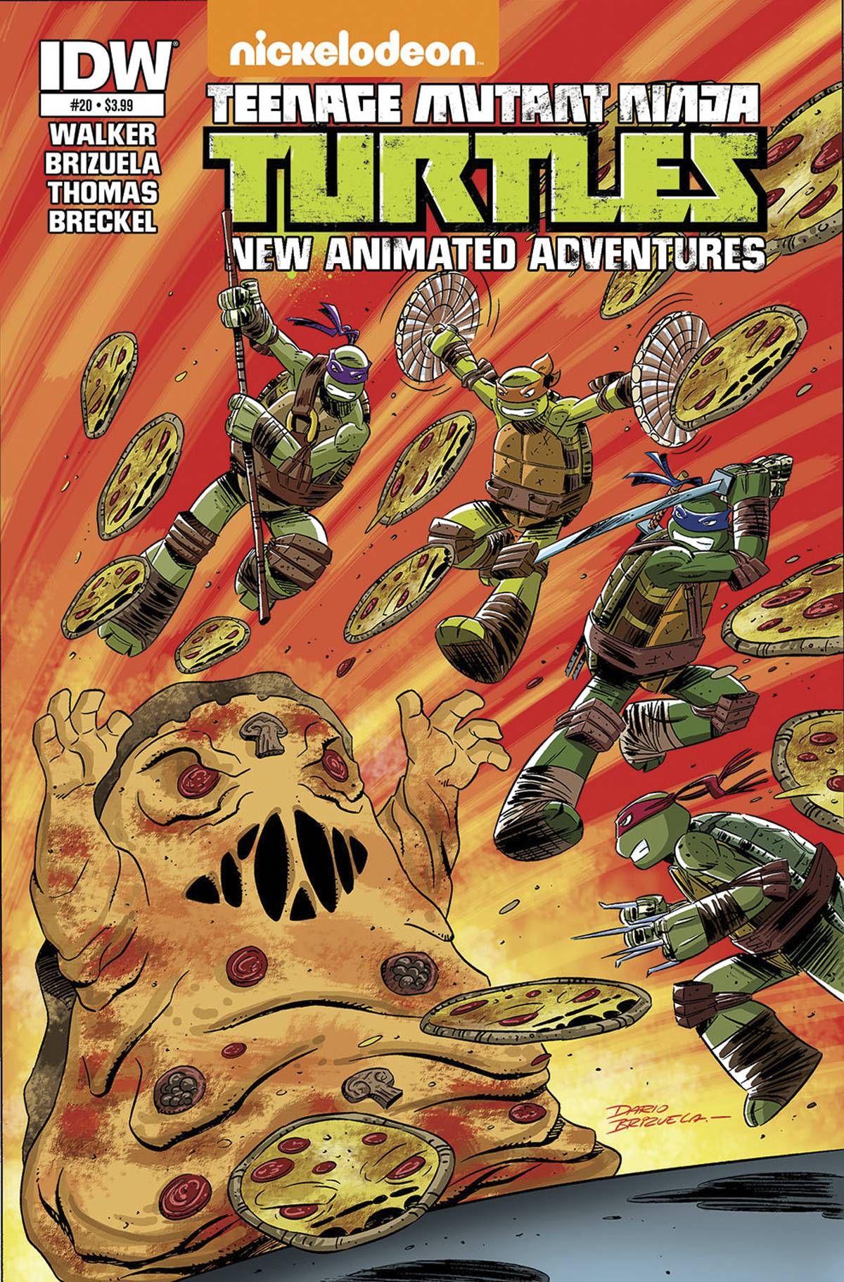 TMNT: New Animated Adventures #20 Comic