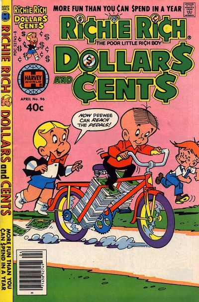 Richie Rich Dollars and Cents #96 Comic