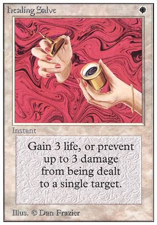 Healing Salve (Unlimited) Trading Card