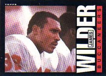 James Wilder 1985 Topps #176 Sports Card