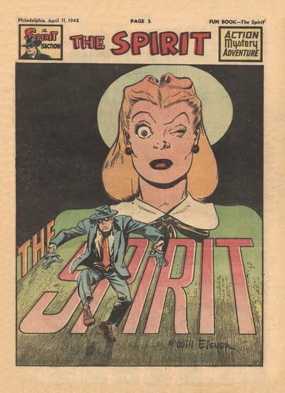 Spirit Section #4/11/1948 Comic