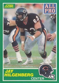 Jay Hilgenberg 1989 Score #288 Sports Card