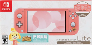 Nintendo Switch Lite [Animal Crossing: New Horizons Isabelle's Aloha Edition]
