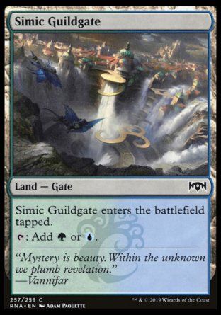 Simic Guildgate (Ravnica Allegiance) Trading Card