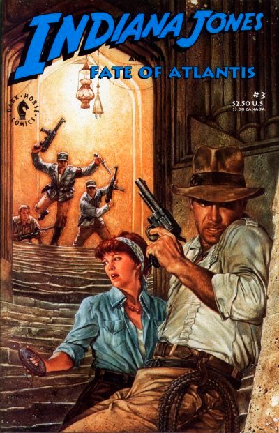 Indiana Jones and the Fate of Atlantis #3 Comic