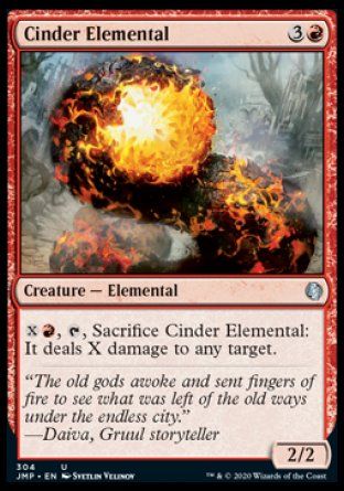 Cinder Elemental (Jumpstart) Trading Card