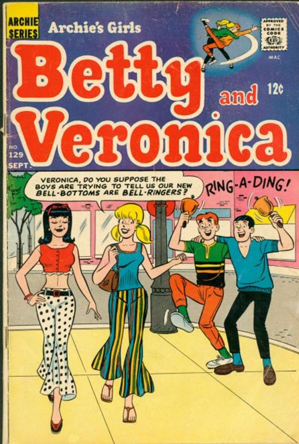 Archie's Girls Betty and Veronica #129