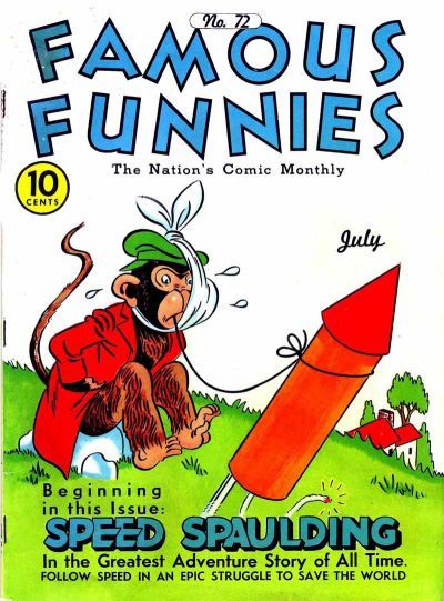 Famous Funnies #72 Comic