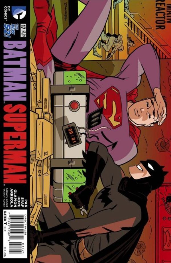 Batman Superman #17 (Darwyn Cooke Variant Cover)