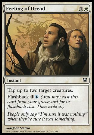 Feeling of Dread (Innistrad) Trading Card