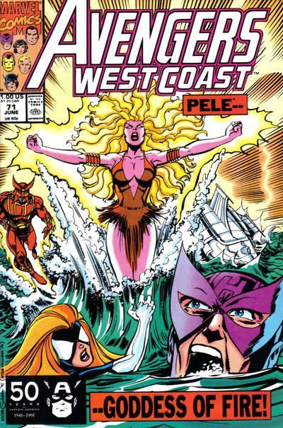 Avengers West Coast #71 Comic