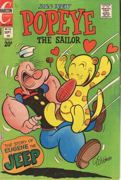 Popeye #116 Comic