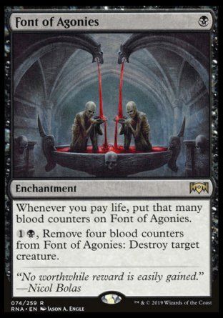 Font of Agonies (Ravnica Allegiance) Trading Card