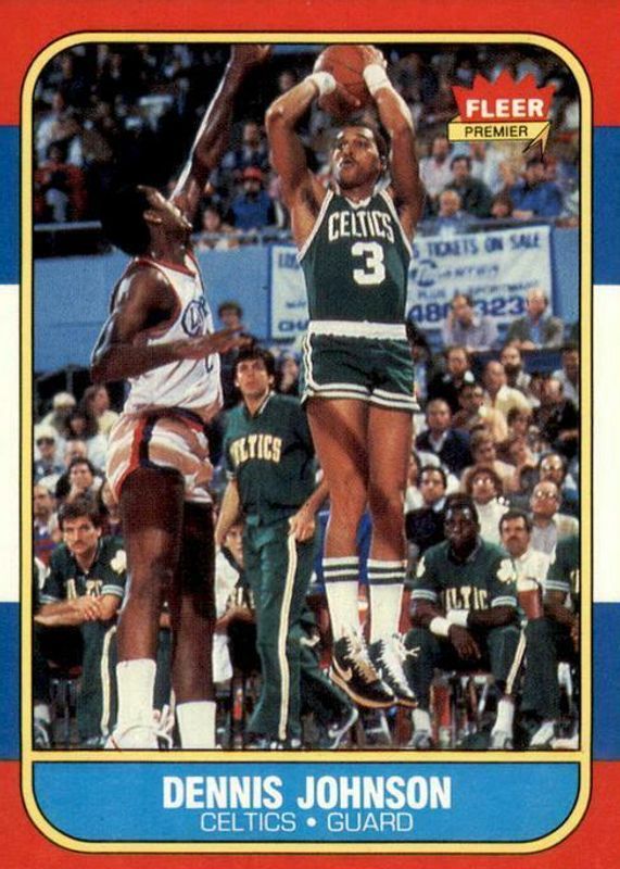 Dennis Johnson 1986 Fleer #50 Sports Card