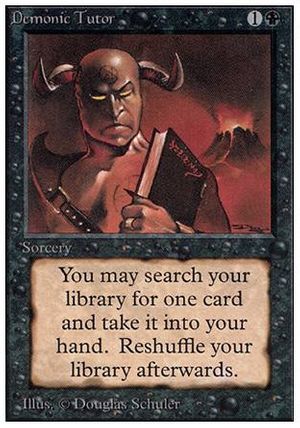 Demonic Tutor (Unlimited)