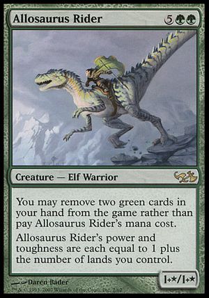 Allosaurus Rider (Elves vs. Goblins)