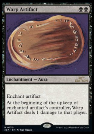 Warp Artifact (Magic 30th Anniversary Edition) Trading Card