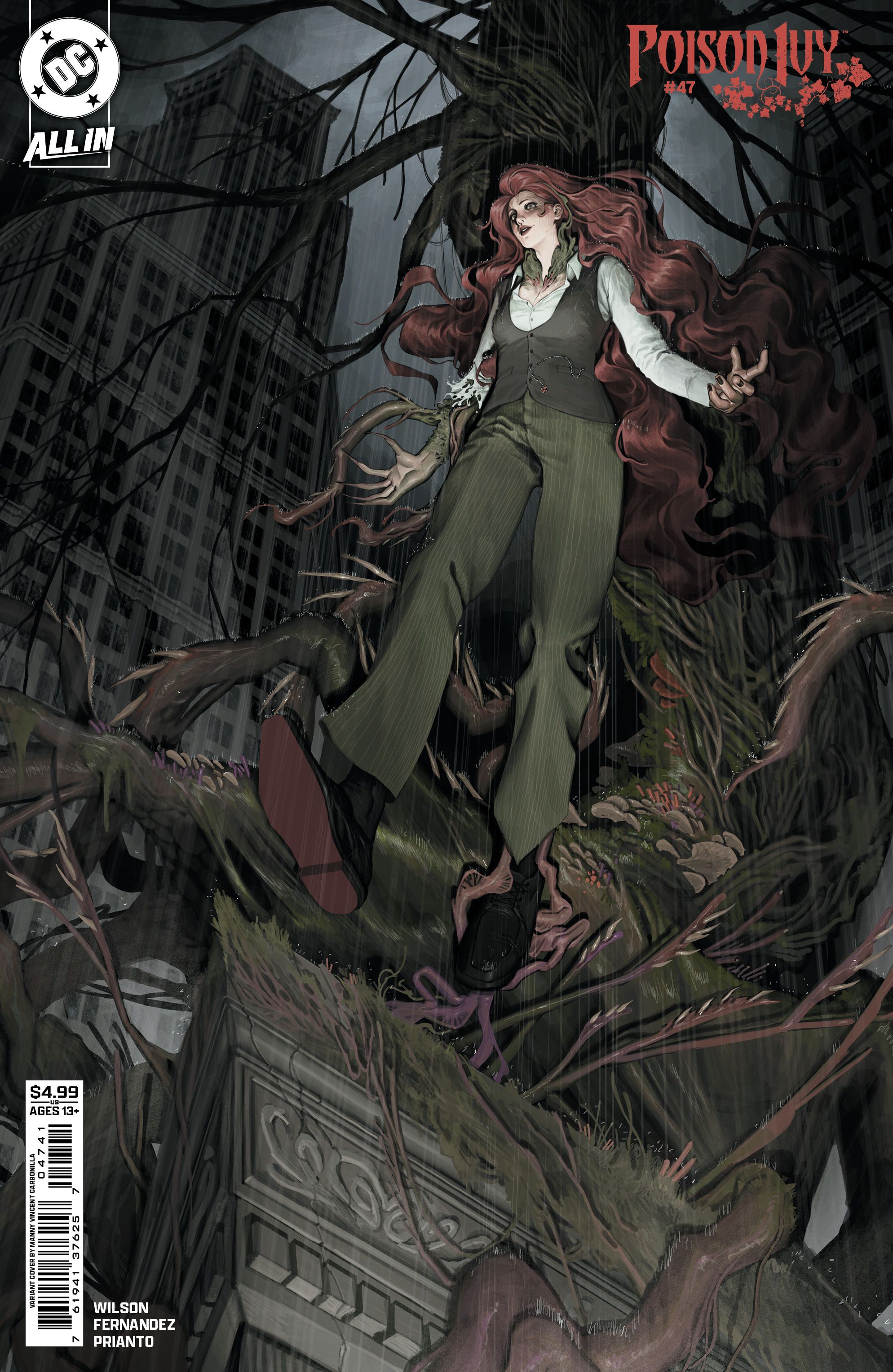 Poison Ivy #47 (Cvr D Manny Vincent Carbonilla Card Stock Variant) Comic