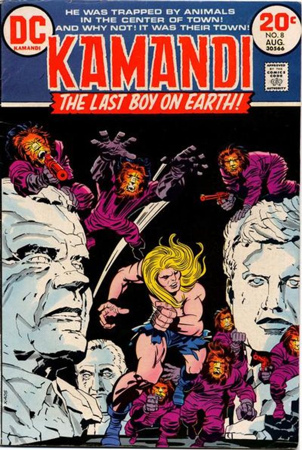 Kamandi, The Last Boy On Earth #8
