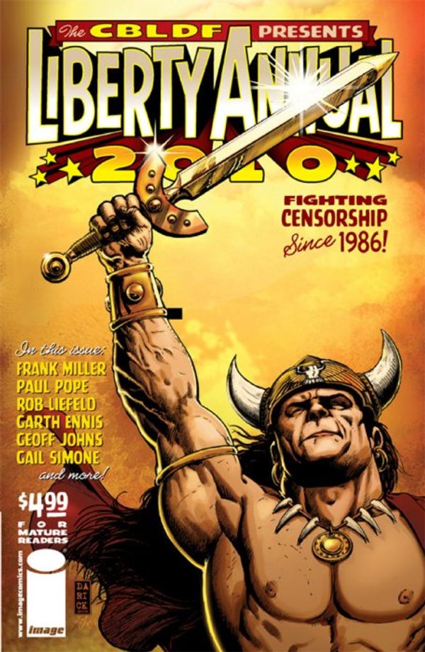 CBLDF Presents: Liberty Annual #2010 (Robertson Variant)