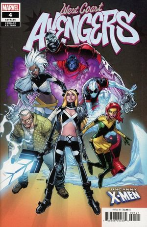 West Coast Avengers #4 (Uncanny X-men Variant)
