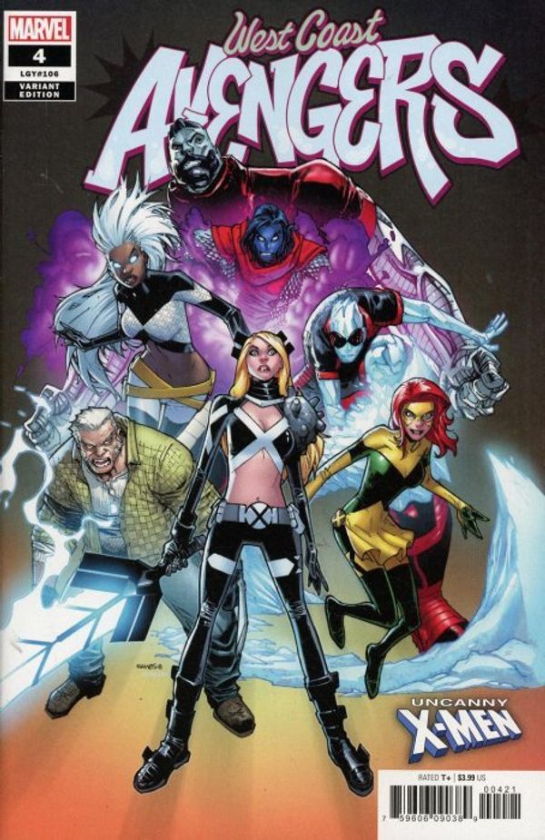 West Coast Avengers #4 (Uncanny X-men Variant)