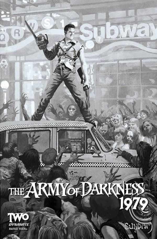 Army of Darkness: 1979 #2 (Cover E 10 Copy Cover Suydam B&W)