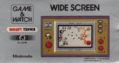 Snoopy Tennis [SP-30] Video Game
