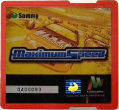 Maximum Speed [Atomiswave] Video Game