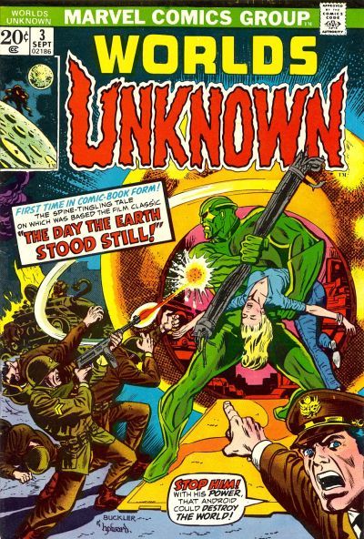 Worlds Unknown #3 Comic