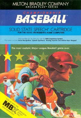 Championship Baseball Video Game
