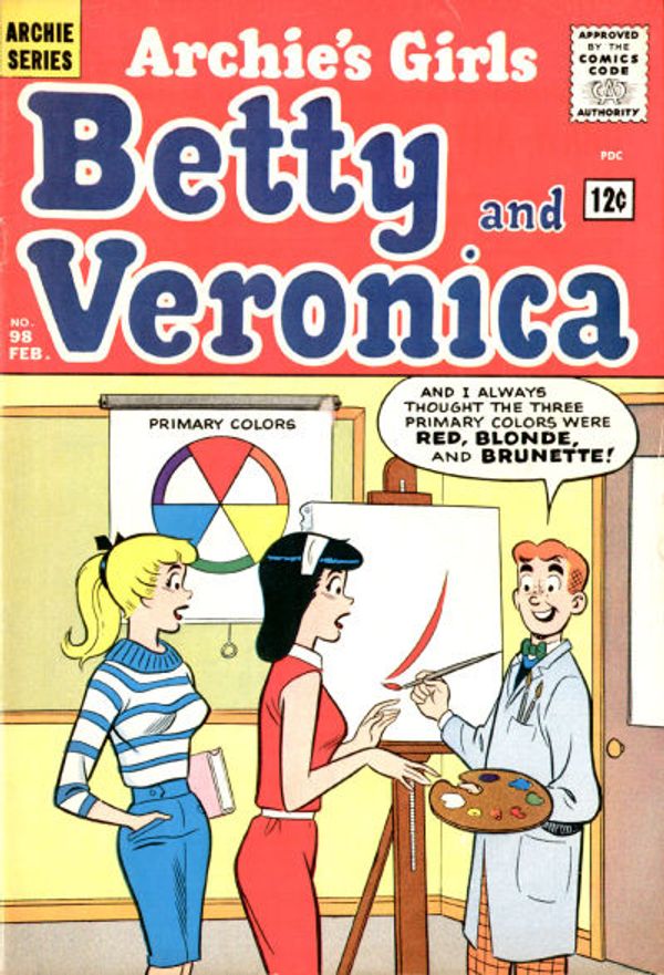 Archie's Girls Betty and Veronica #98