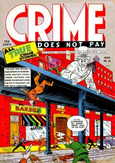 Crime Does Not Pay #30 Comic