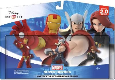 Marvel's The Avengers Figures Pack [Iron Man, Thor, and Black Widow] Video Game