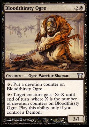 Bloodthirsty Ogre (Champions of Kamigawa)