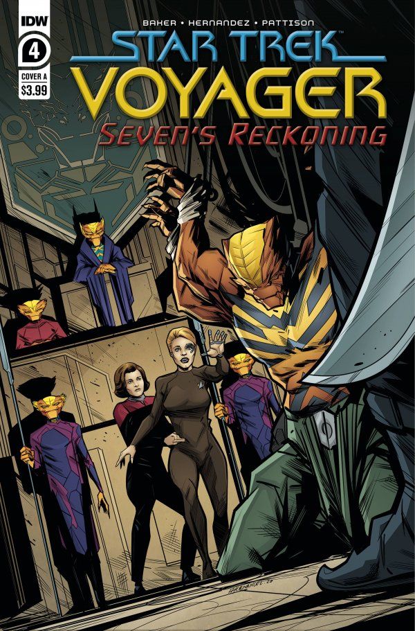 Star Trek Voyager: Seven's Reckoning #4 Comic