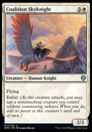 Coalition Skyknight (Dominaria United) Trading Card